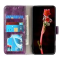 For Nokia C31 Retro Crazy Horse Texture Horizontal Flip Leather Phone Case(Purple)