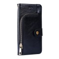 For Samsung Galaxy A04E Zipper Bag Leather Phone Case(Black)