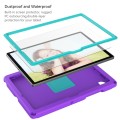 For Samsung Galaxy Tab A8 10.5 2021 EVA + PC Shockproof Tablet Case with Waterproof Frame(Purple)