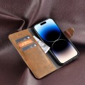For Infinix Zero Ultra 5G idewei Retro Texture Leather Phone Case(Khaki)