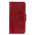 For Samsung Galaxy A34 5G Nappa Texture Flip Leather Phone Case(Red)