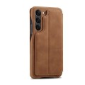 For Samsung Galaxy S23+ 5G LC.IMEEKE Hon Ancient Series Flip Leather Phone Case(Brown)