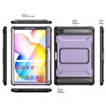 For Samsung Galaxy Tab S6 Lite Explorer PC + TPU Tablet Protective Case with Pen Slot(Purple)