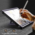 For Samsung Galaxy Tab S6 Lite Explorer PC + TPU Tablet Protective Case with Pen Slot(Purple)