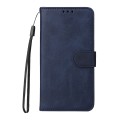 For Samsung Galaxy A04e Classic Calf Texture Flip Leather Phone Case(Blue)
