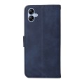 For Samsung Galaxy A04e Classic Calf Texture Flip Leather Phone Case(Blue)
