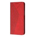 For Samsung Galaxy A54 5G Diamond Splicing Skin Feel Magnetic Leather Phone Case(Red)