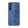 For Samsung Galaxy S23 5G AZNS 3D Embossed Skin Feel Phone Case(Sapphire Blue)