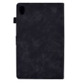 For Lenovo Tab M10 Gen 2 Tower Embossed Leather Smart Tablet Case(Black)