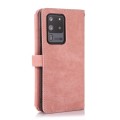 For Samsung Galaxy S20 Ultra Dream 9-Card Wallet Zipper Bag Leather Phone Case(Pink)