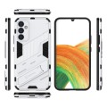 For Samsung Galaxy A34 5G Punk Armor 2 in 1 PC + TPU Phone Case(White)