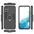 For Samsung Galaxy A54 5G Shockproof PC + TPU Phone Case with Magnetic Ring Holder(Black)
