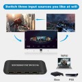 NK-H31 8K 3 in 1 Out HDMI Switcher for Xbox PS4 PS5 Roku UHD TV Monitor Projector