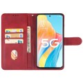 For OPPO Reno8 T 5G Leather Phone Case(Red)