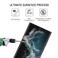 For Samsung Galaxy S22 Ultra 5G 2pcs 3D Curved Edge Full Screen Tempered Glass Film with 2pcs Lens P