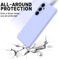 For Samsung Galaxy S24+ 5G Color Liquid Silicone Phone Case(Purple)