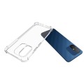 For Xiaomi Redmi 12C Shockproof Non-slip Thickening TPU Phone Case(Transparent)