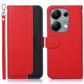 For Xiaomi Redmi Note 13 Pro 4G / POCO M6 Pro 4G KHAZNEH Litchi Texture Leather RFID Phone Case(Red)