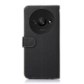 For Xiaomi Redmi A3 KHAZNEH Litchi Texture Leather RFID Phone Case(Black)