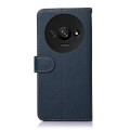 For Xiaomi Redmi A3 KHAZNEH Litchi Texture Leather RFID Phone Case(Blue)