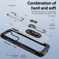 For Samsung Galaxy S23 5G TPU + PC Lens Protection Phone Case with Ring Holder(Black)