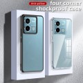 For Xiaomi Redmi Note 13 Armor Clear TPU Hard PC Phone Case(Matte Black)