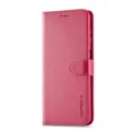 For Samsung Galaxy A34 5G LC.IMEEKE Calf Texture Leather Phone Case(Red)