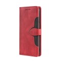 For OnePlus 11 Skin Feel Magnetic Buckle Leather Phone Case(Red)