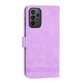 For Samsung Galaxy A23 Dierfeng Dream Line TPU + PU Leather Phone Case(Purple)