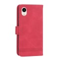 For Samsung Galaxy A22e 5G JP Version Dierfeng Dream Line TPU + PU Leather Phone Case(Red)