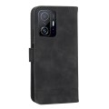 For Xiaomi Mi 11T / 11T Pro Dierfeng Dream Line TPU + PU Leather Phone Case(Black)