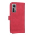 For Xiaomi 12 / 12X Dierfeng Dream Line TPU + PU Leather Phone Case(Red)