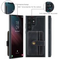 For Samsung Galaxy S24 Ultra 5G JEEHOOD RFID Blocking Anti-Theft Magnetic Phone Case(Black)