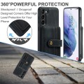 For Samsung Galaxy S24 5G JEEHOOD RFID Blocking Anti-Theft Magnetic Phone Case(Black)