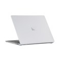 For Microsoft Surface Laptop 13.5 inch Flannel Shockproof Frosted Laptop Protective Case(Transparent