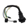 CP-3054 Car American 4-pin to 4+7-pin Converter with Holder Tail Light Signal Connector
