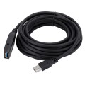 USB 3.0 Male to Female Data Sync Super Speed Extension Cable, Length:5m