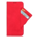 For Samsung Galaxy A54 5G Skin Feel Calf Texture Card Slots Leather Phone Case(Red)