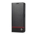 For Xiaomi Poco X5 Pro/Redmi Note 12 Pro 5G LC.IMEEKE Carbon Fiber Texture Flip Leather Phone Case(H
