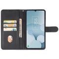 For TCL 40 XL Leather Phone Case(Black)