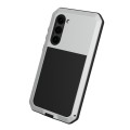 For Samsung Galaxy S23 5G RedPepper 360 Full Body Rugged Metal Life Waterproof Phone Case(Silver)