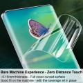 For Samsung Galaxy S23 Ultra 5G 2pcs IMAK Curved Full Screen Hydrogel Film Front Protector