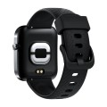 NORTH EDGE NHC 1.65 inch TFT Screen Smart Watch, Support PPG + ECG(Black)