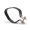 Motorcycle Exhaust Pipe Muffler Carbon Fiber Clamp