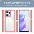 For Honor X7A Colorful Series Acrylic + TPU Phone Case(Red)