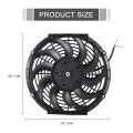12 inch 12V 80W Car Powerful Transmission Oil Cooling Fan with Mounting Accessorie