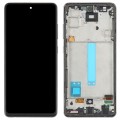 6.33 inch OLED LCD Screen for Samsung Galaxy A52 4G SM-A525 Digitizer Full Assembly with Frame(Black