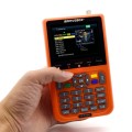 iBRAVEBOX V9 Finder Digital Satellite Signal Finder Meter, Plug Type:EU Plug(Orange)