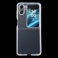 For OPPO Find N2 Flip 0.75mm Ultra-thin Transparent TPU Phone Case