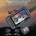 SE65 Dual 1080P Waterproof HD Motorcycle DVR, Support WiFi / GPS / Cycling Video